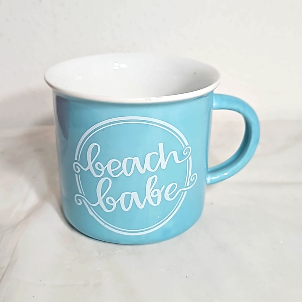 Collins fresh + original Beach Babe coffee mug